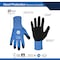 Ge Coated Gloves, Foam Nitrile, Black/Blue, M GG231MC - alternate 2